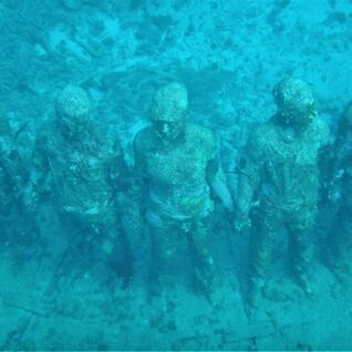 Grenada underwater sculptures