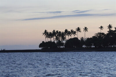 Sunset over the Bali Sea