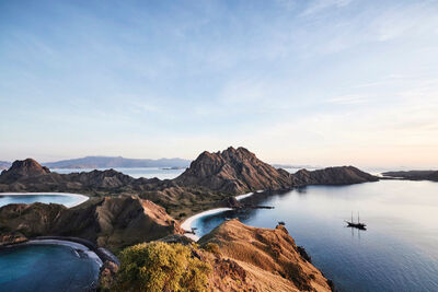 Komodo from above