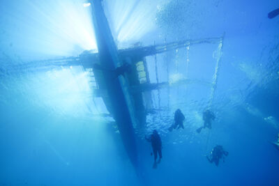 Wreck diving in the Philippines