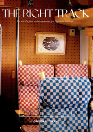 Train brochure front cover
