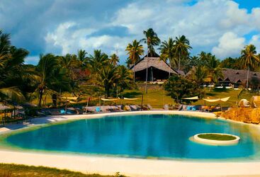 Swimming pool, Basecamp Mafia Island.
