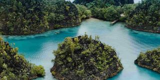 Raja Ampat archipelago.