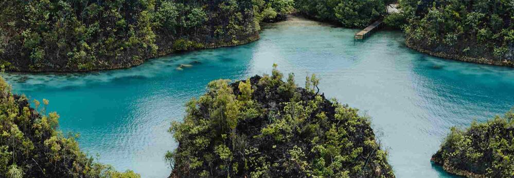 Raja Ampat archipelago.