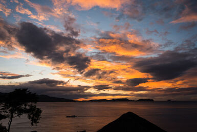 Anilao at sunset