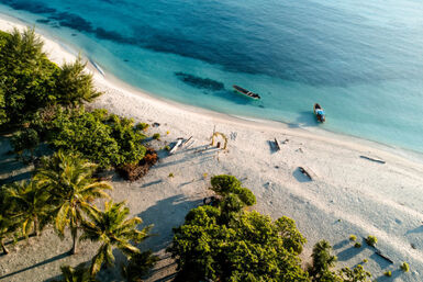 Milne Bay from above